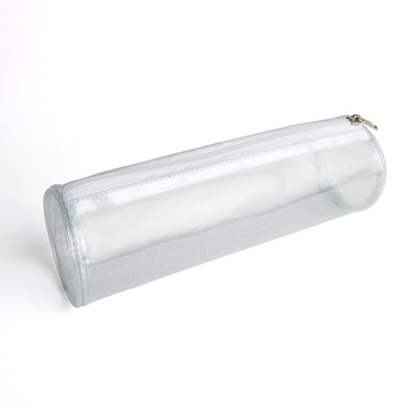 Trousse à soufflet pour stylos en Plastique - Transparent pailleté