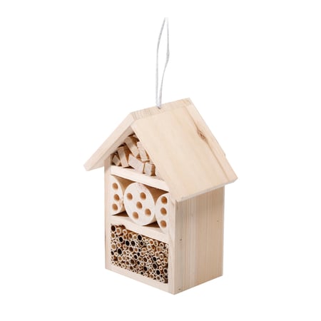 Hôtel à insectes en kit : Kit pédagogique en matériau naturel