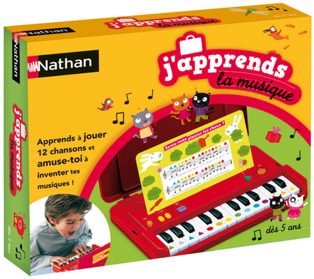 Jeu éducatif interactif coucou la musique Nathan Jeux : King Jouet,  Premiers apprentissages Nathan Jeux - Jeux et jouets éducatifs