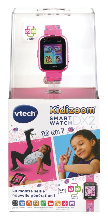 Kidizoom Smartwatch Connect - DX2 - Rose - Jeux d'éveil