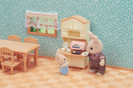 LA SALLE DE JEU BEBE ET FIGURINE SYLVANIAN FAMILIES