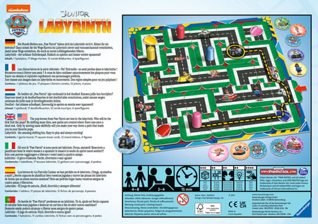 Labyrinthe junior pat patrouille - Jeux de société enfant