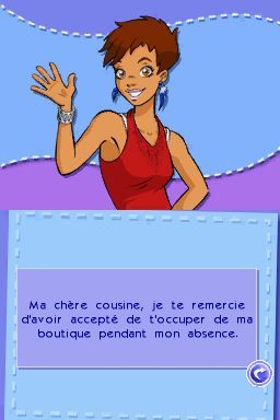 Jeu Nintendo DS Léa Passion Salon de beauté avec notice PAL
