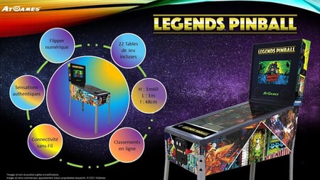 Legends pinball - Retro gaming