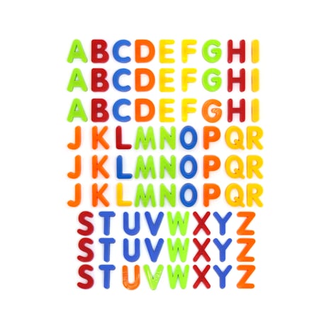 Alphabet magnétique – 53 Grandes Lettres Capitales - La Tribu des Petits  Pois