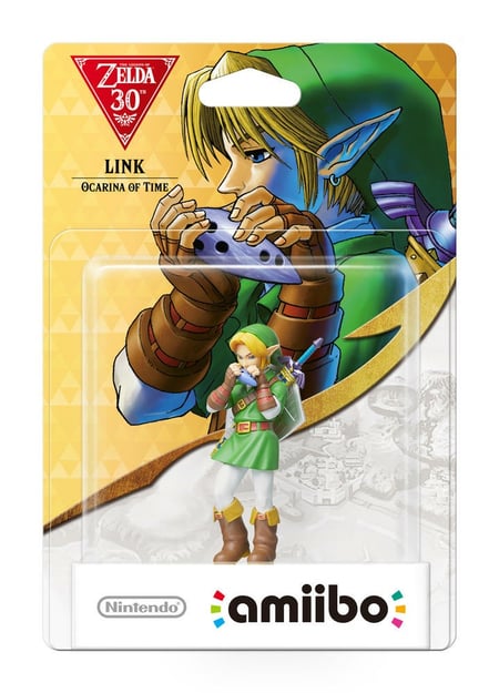 Amiibo - Link (Ocarina of Time) The Legend of Zelda - Produits dérivés jeux  vidéo - Autour du jeu vidéo