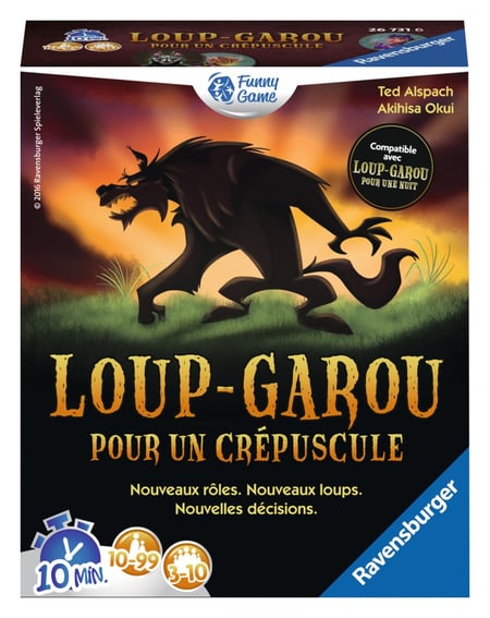 Acheter Loup-Garou pour un Crépuscule - Ravensburger - Jeux de