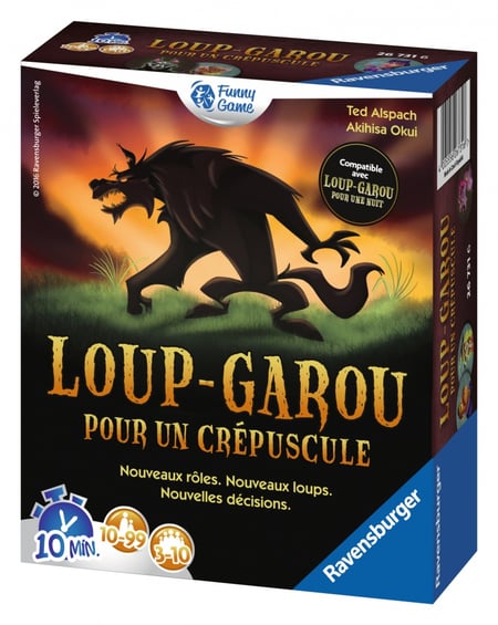 Jeu de société - Loup-Garou pour une nuit - Label Emmaüs