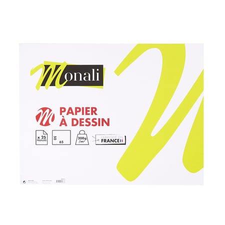 Manipack 25 feuilles 200 g - 50 x 65 cm - Monali