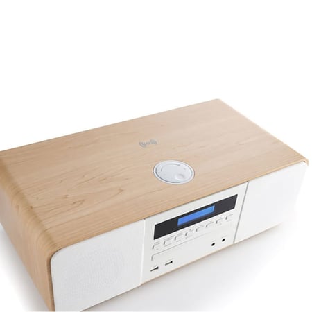 Chaîne Hi-Fi Bluetooth, DVD, CD, USB, FM et connexion TV