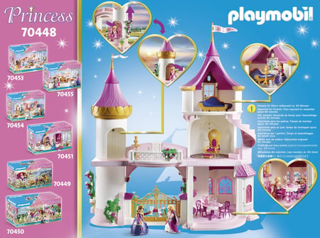 Playmobil® - Palais de princesse - 70448 - Playmobil® Princess - Figurines  et mondes imaginaires - Jeux d'imagination