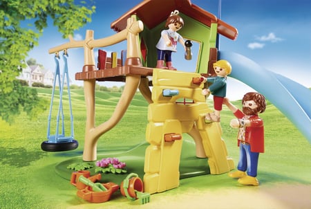 Playmobil® - Parc de jeux et enfants - 70281 - Playmobil® City Life -  Figurines et mondes imaginaires - Jeux d'imagination