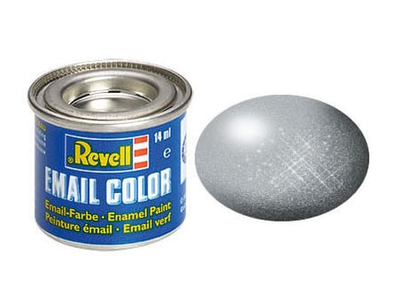 Pot de 14 ml de peinture pour maquette Email Color Revell - Argent