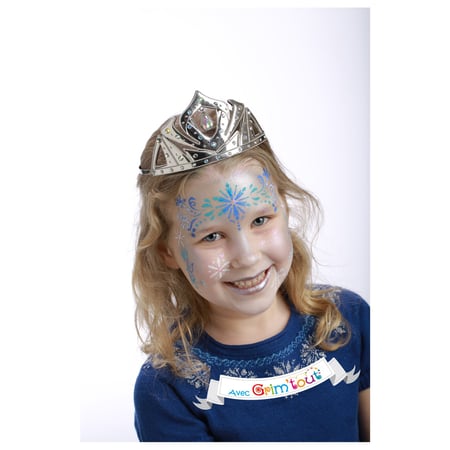 Pochoir maquillage Reine des Neiges - Grim Tout - Déguisements pour Enfant  - Se déguiser et se maquiller - Fêtes et anniversaires
