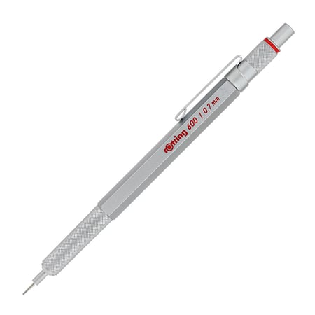 Porte-mine ROtring Tikky 0,5 Mm HB - Corps Lilas, Rechargeable, Poignée Ergonomique Pour école Et Dessin