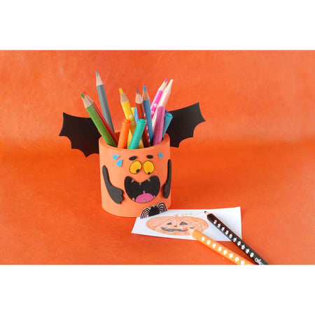 Pot à crayons rond bois naturel - Créalia - Coffrets Créatifs pour enfant