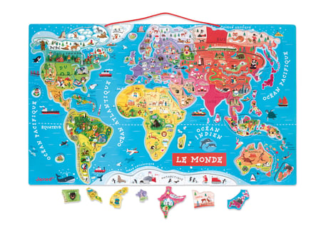 Boîte De Puzzle Magnétique Pour Enfants 3+ Ans - Jeu De Voyage Éducatif | 18 Puzzles, Tableau à Dessin