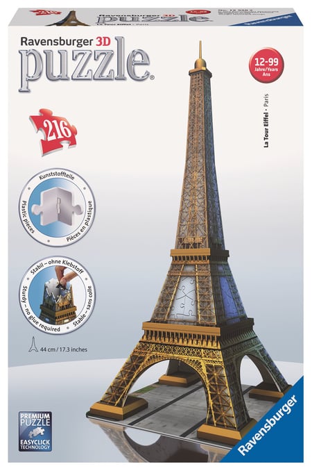 La Tour Eiffel - Puzzle 3D - Puzzle 3D