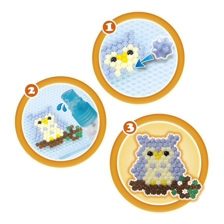 Kit créatif Aquabeads - Recharge amis animaux - Perles à eau