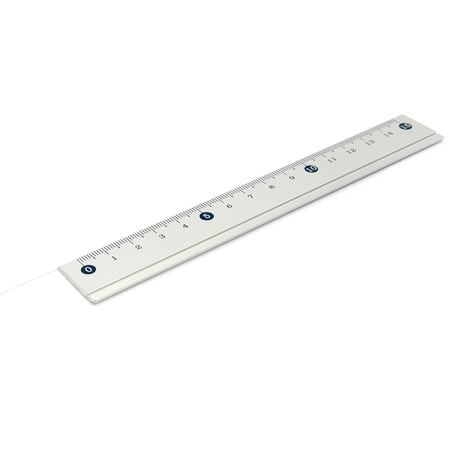 Règle Stick Metal (disponible en 15 20 30 60 et 100cm)  hotlatlattelattesliniaalliniallinialenmeetlaatmeetlatmetaalmetalmetalennewPMrilegaturasamsilbersilverzilver  – ACCESSOIRES LEDUC