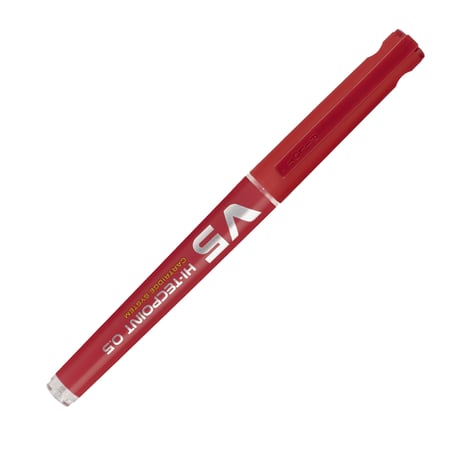 Stylo roller - Rouge - V5 Rechargeable - Pointe fine - Pilot - Stylos Roller  - Stylos