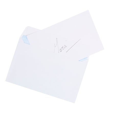15 cartes de visite et enveloppes adhésives - 90x140mm - 90g/m² - Cultura -  Correspondance