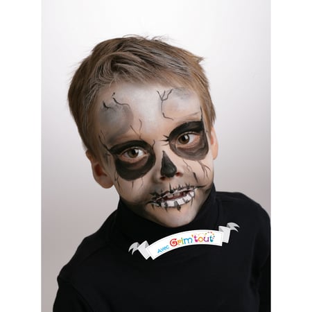 6 Crayons de Maquillage Enfant Grim'Tout, Maquillage Grim'Tout pour  Halloween - Jour de Fête