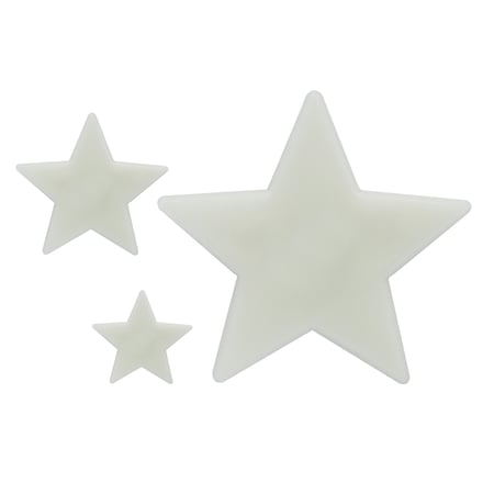 Acheter Pack de 60 mini-étoiles phosphorescentes - 5cm En ligne