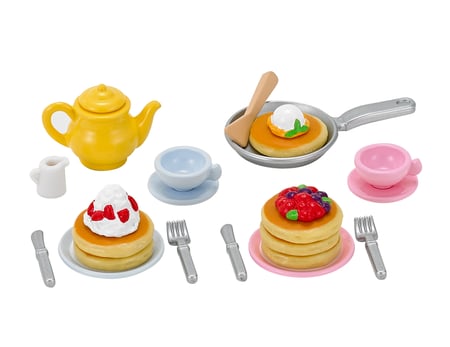Le set de goûter pancake - Sylvanian Families - 5225 - Figurines