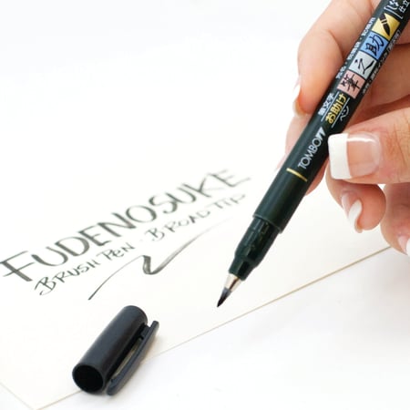 Stock Bureau - TOMBOW Feutre Brush Fudenosuke pastel pour papier