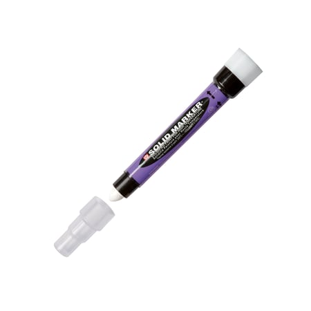 SOLID MARQUEUR SLIM BLANC