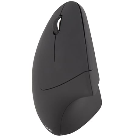 Waateck - souris sans fil ergonomique pour gaucher - noir