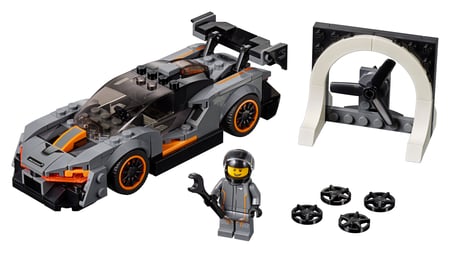 Mclaren senna lego speed champions on sale