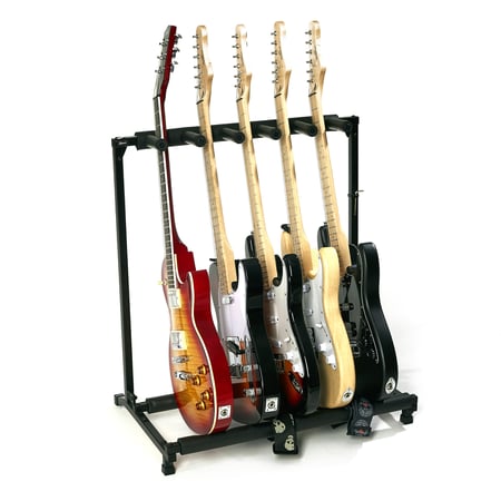 Shiver - Stand 4 à 5 guitares - Stands et accroches pour guitare -  Accessoires guitare