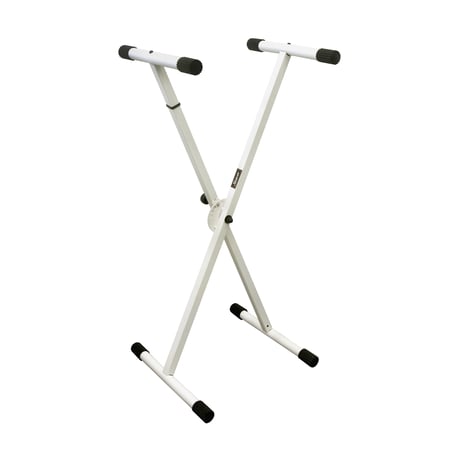 Shiver - Stand clavier basique en X - Blanc