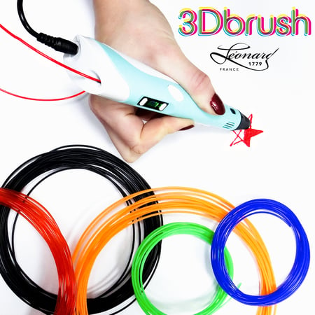 Stylo 3D Brush - Léonard - Dessin 3D - Les Machines