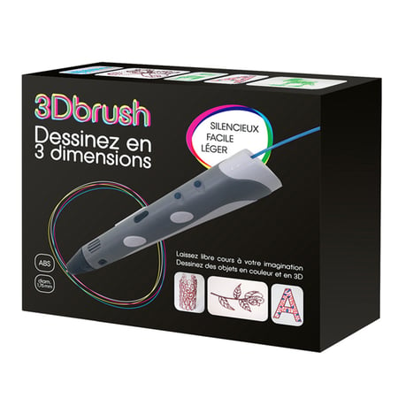 Stylo 3D Brush - Léonard - Dessin 3D - Les Machines