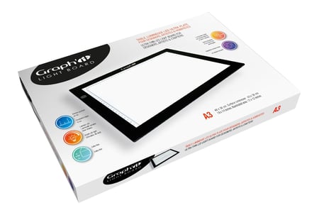 Tablette lumineuse LED - Monali - format A3 - Les Marqueurs - Art graphique
