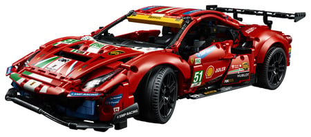 Lego Technic 42125 Ferrari 488 GTE AF voiture de course Jouets jeux  construction 5702016913484