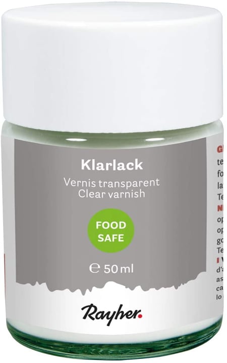 Vernis alimentaire transparent - 50 ml