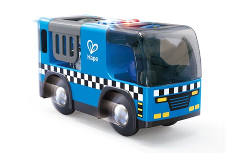 Jouet voiture miniature bus de police moulé