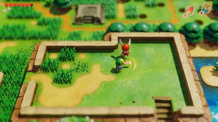 The Legend of Zelda Link's Awakening Jeu Switch + 1 Porte Zelda