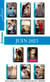 Pack mensuel Azur - 11 romans + 1 titre gratuit (Juin 2023)