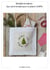 Modèle broderie : Sac carré brodé pour le plaisir d'offrir