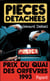 Pièces détachées - Prix du quai des orfèvres 1993