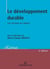 Le développement durable - Le termes du débat