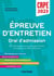 Concours Professeur des écoles - Épreuve d'entretien - Oral / admission CRPE 2023 - EPS - Développement et psychologie de l'enfant - Connaissance du métier - Motivation