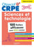 Objectif CRPE 2025 - Sciences et technologie - 100 fiches efficaces pour bien réviser - Ep. écrite