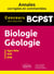 Biologie. Géologie. BCPST. Annales corrigées et commentées. Concours 2021-2022-2023