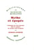 Mythe et épopée (Tome 1)